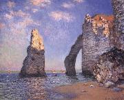 Claude Monet The Needle Rock and the Porte d-Aval,Etretat France oil painting artist